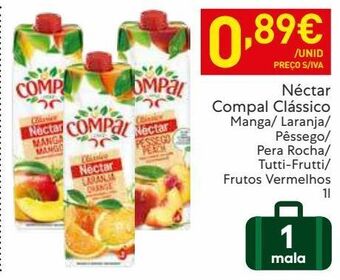 Recheio Néctar compal promoção