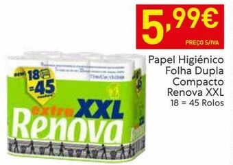 Recheio Papel higiênico renova promoção