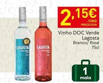 Recheio Vinhos lagosta promoção
