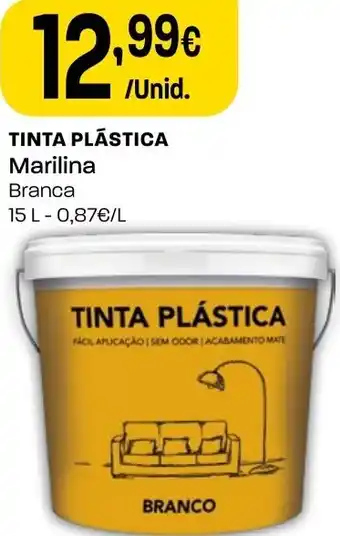 Intermarché Tinta Plástica Marilina Branca 15L promoção