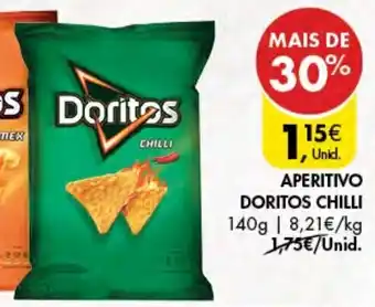 Pingo Doce Aperitvo Chilli Doritos 140g promoção