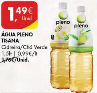 Pingo Doce Água Pleno Tisana 1,5lt promoção