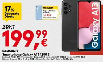 Worten Samsung Smartphone Galaxy A13 128GB promoção