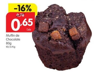 Minipreço Muffin de Chocolate 80g promoção