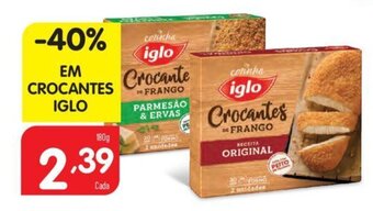 Minipreço Em Crocantes Iglo promoção
