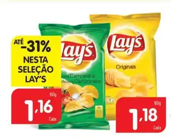 Minipreço Nesta Seleção Lay's 150g promoção
