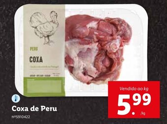 Lidl Coxa de Peru promoção