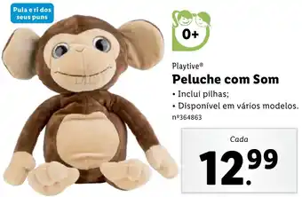 Lidl Playtime Peluche com Som promoção