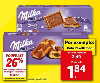 Milka Bolo Cake & Choc