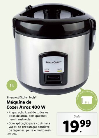 Lidl Silvercrest Kitchen Tools Máquina de Cozer Arroz 400W promoção