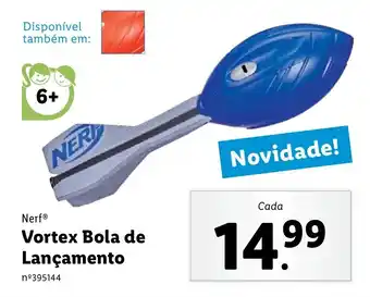 Lidl Nerf Vortex Bola de Lançamento promoção