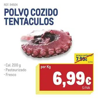 Makro Polvo Cozido Tentáculos 200g promoção