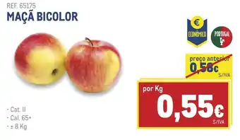 Makro Maçã Bicolor ±8kg promoção