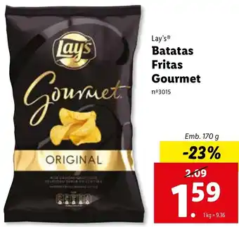 Lidl Lay's Batatas Fritas Gourmet 170g promoção