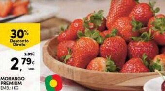 Continente Morango Premium 1kg promoção