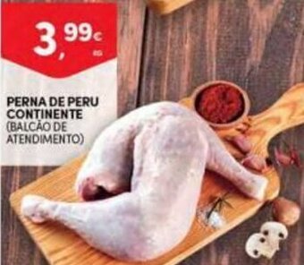 Continente Perna de Peru Continente promoção