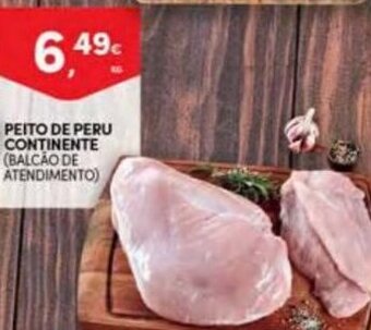 Continente Peito de Peru Continente promoção