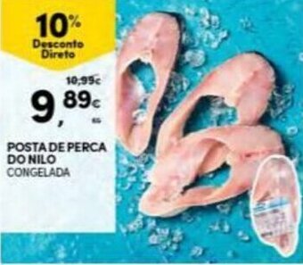 Continente Posta de Perca do Nilo Congelada promoção