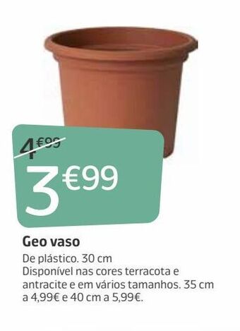 Jardiland Vaso promoção