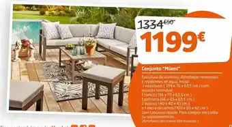 Conjunto jardim
