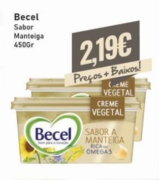 Belita Margarina becel promoção