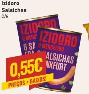 Belita Salsicha izidoro promoção