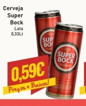 Belita Cerveja super bock promoção