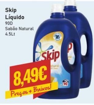 Belita Detergente líquido skip promoção