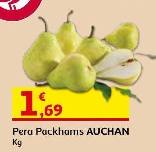 Auchan Pera packhams auchan:kg promoção