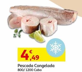 Auchan Pescada congelada cabo:800/1200 kg promoção