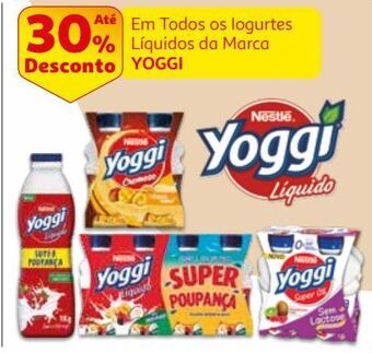 Auchan Iogurte líq. yoggi promoção