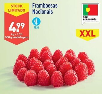 ALDI Framboesa promoção
