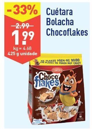 ALDI Cereais cuétara promoção