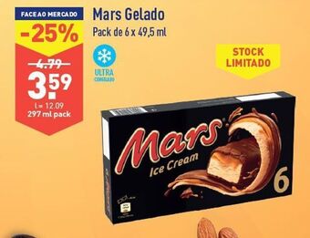 ALDI Gelados mars promoção