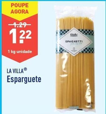 ALDI Esparguete promoção