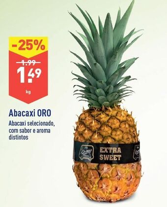 ALDI Abacaxi promoção