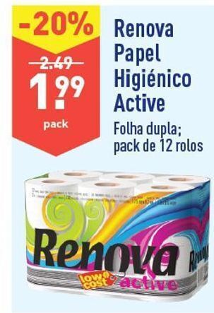 ALDI Papel higiênico renova promoção
