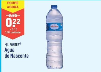 ALDI Água promoção
