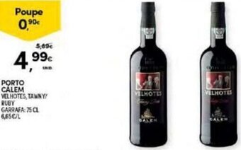 Continente Porto Cálem 75cl promoção