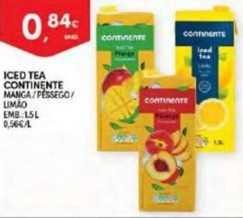 Continente Iced Tea Continente 1,5L promoção