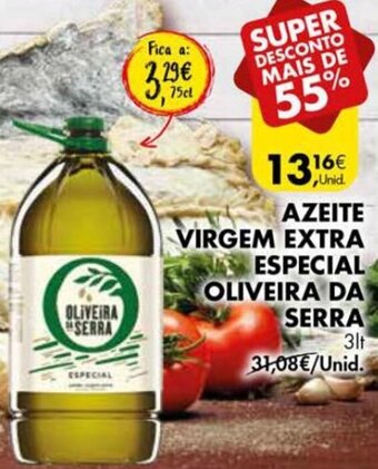 Pingo Doce Azeite Virgem Extra Especial Oliveira da Serra 3lt promoção