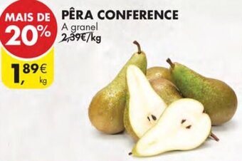 Pingo Doce Pêra Conference promoção