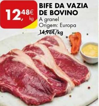Bife da Vazia de Bovino