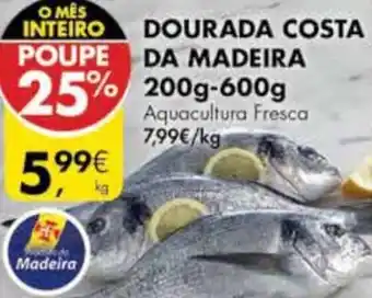 Pingo Doce Dourada Costa da Madeira 200g-600g promoção
