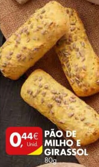Pingo Doce Pão de Milho e Girassol 80g promoção
