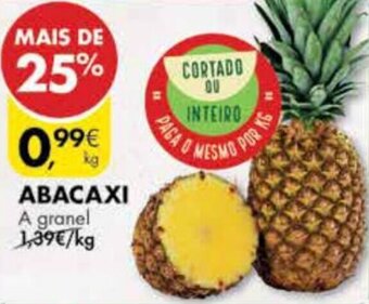 Pingo Doce Abacaxi promoção