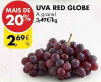 Pingo Doce Uva Red Globe promoção
