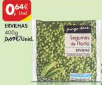 Pingo Doce Ervilhas Pingo Doce 400g promoção