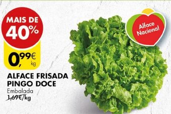 Pingo Doce Alface Friscada Pingo Doce promoção