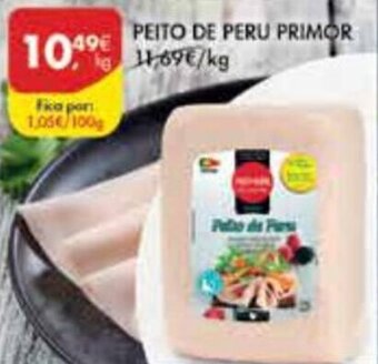 Pingo Doce Peito de Peru Primor promoção